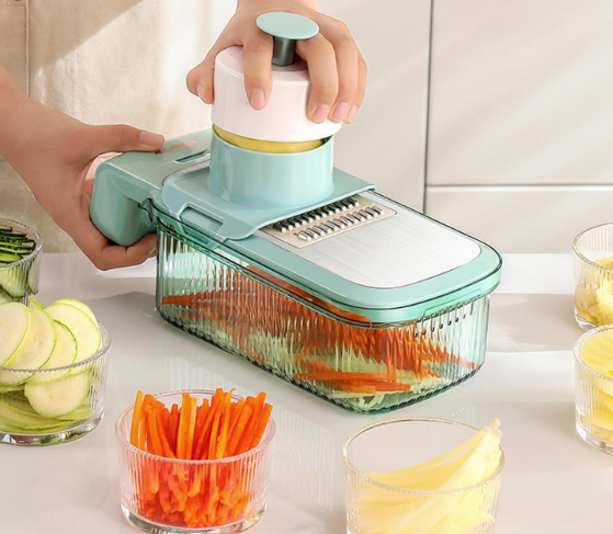 🔪 CORTADOR DE VERDURAS DE ACERO INOXIDABLE